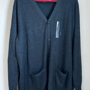 Polo Ralph Lauren Dark Gray Cardigan Sweater